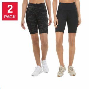 Danskin Ladies' Bike Short 2-pack